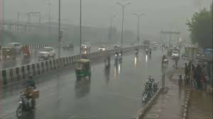 light rainfall delhi