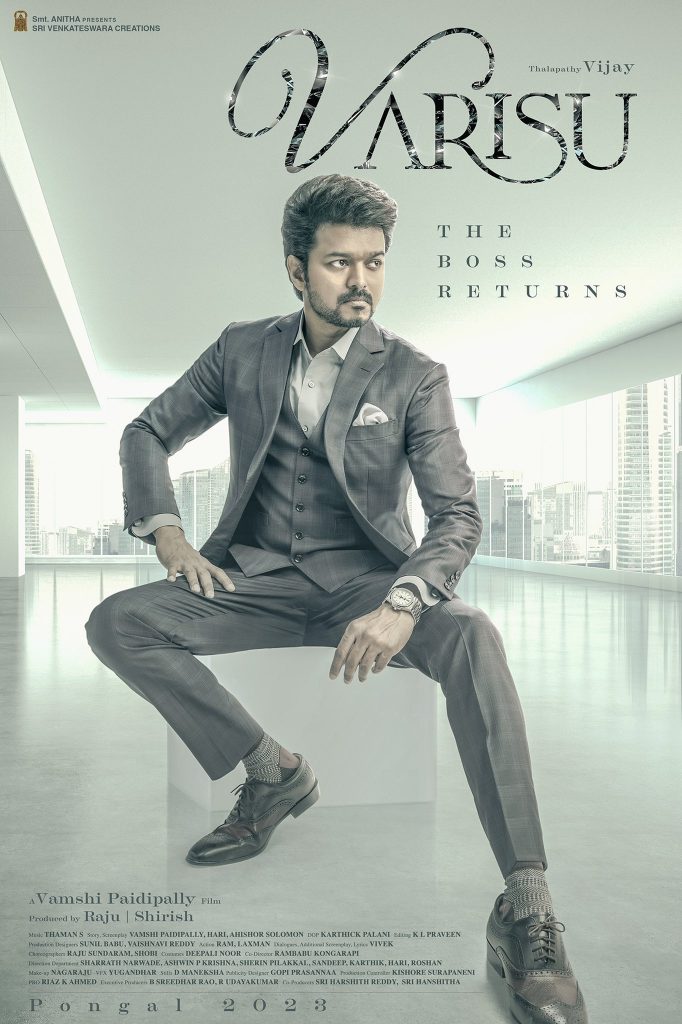 Thalapathy66 varisu poster