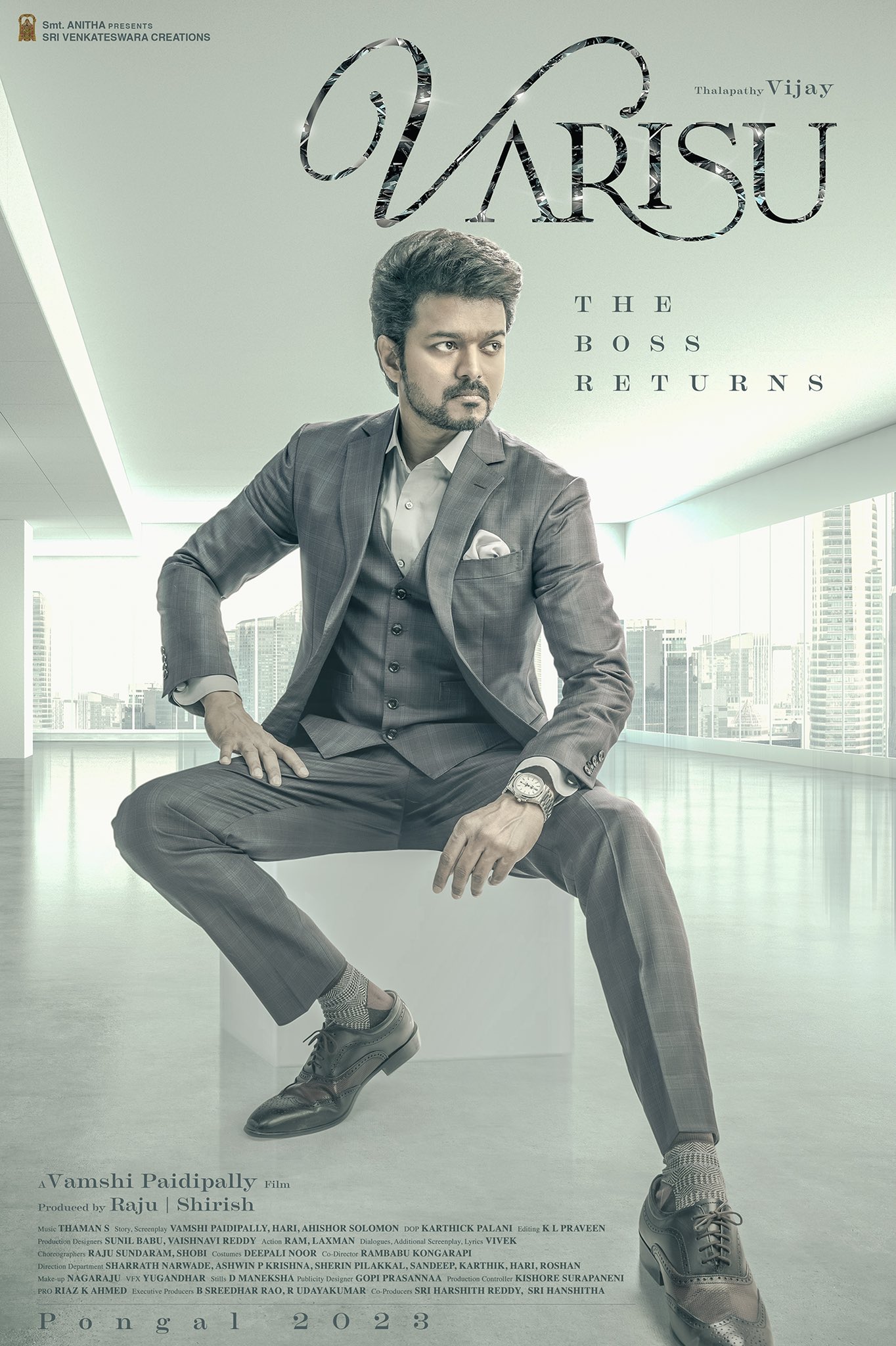 Poster and name of next Thalapathy Vijay Movie revealed