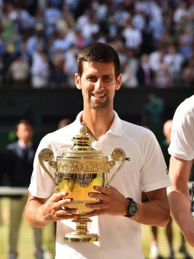 Novak Djokovic All Wimbledon Titles in Pictures