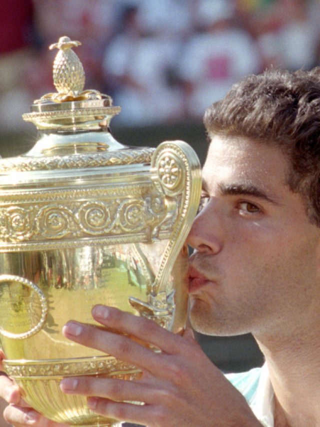 Pete Sampras 7 Wimbledon Titles in Pictures