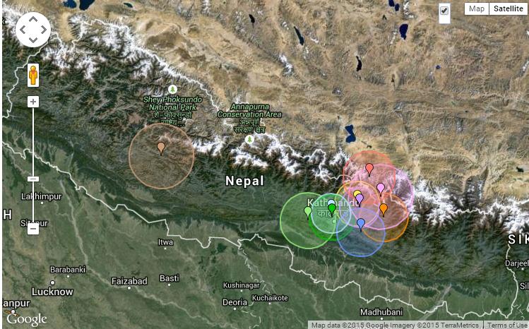 kathmandu tremors 4.7 magnitude
