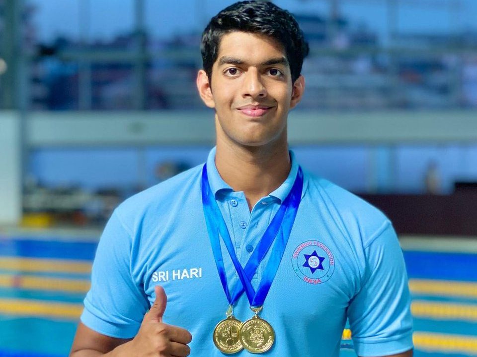 Srihari Nataraj swimmer india