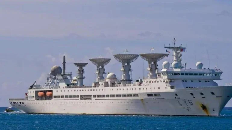 chinese spy ship hambantota port