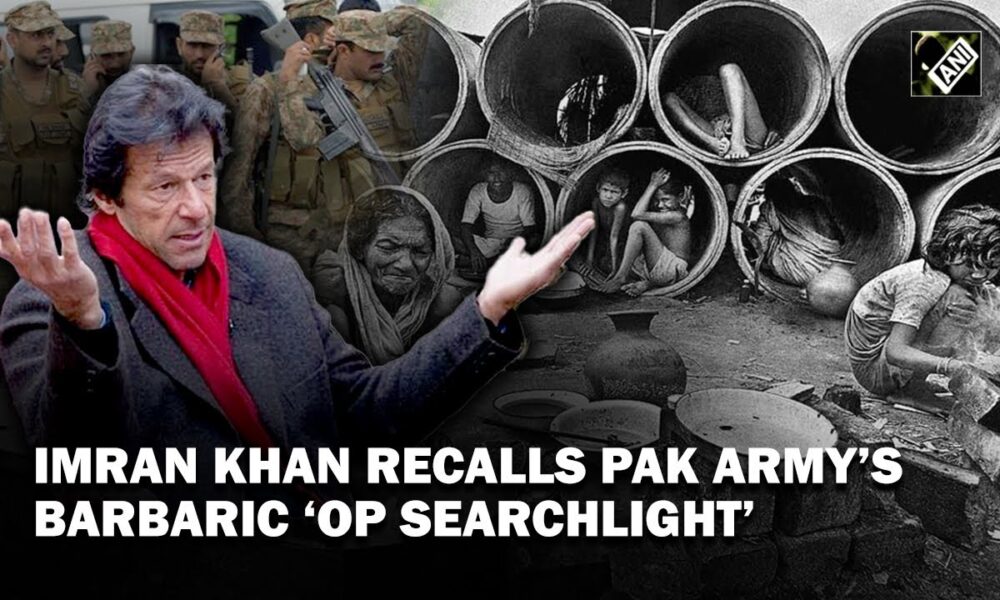 imran khan on operation searchlight