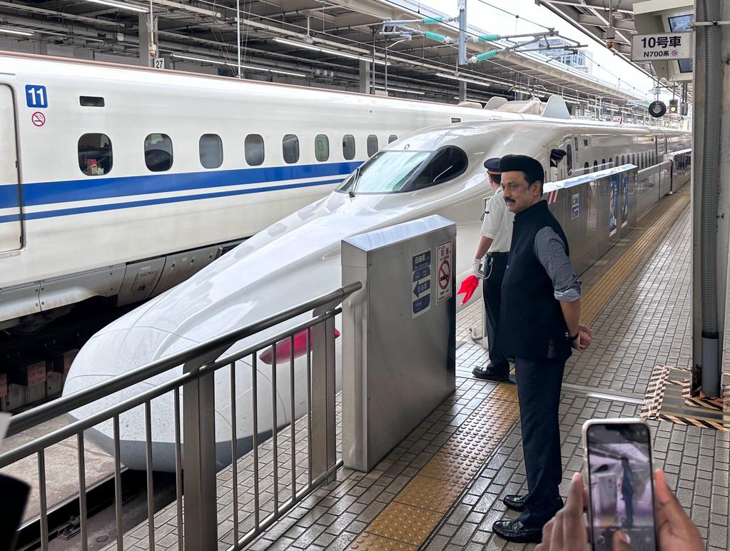 MK Stalin in Japan