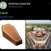 BJP is enraged by RJD’s “coffin” jab at the new Parliament