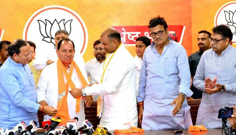 Subhash Maharia joins BJP