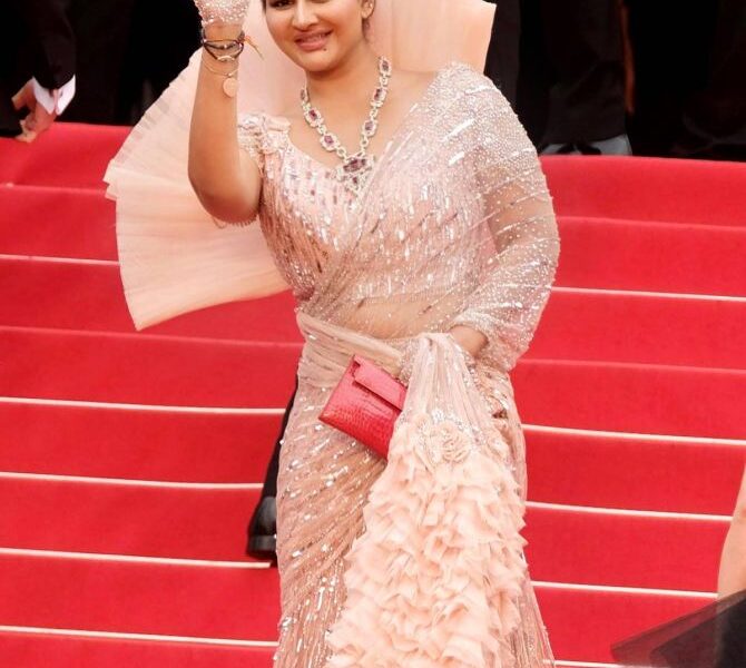 Sudha Reddy Cannes 2023 red carpet