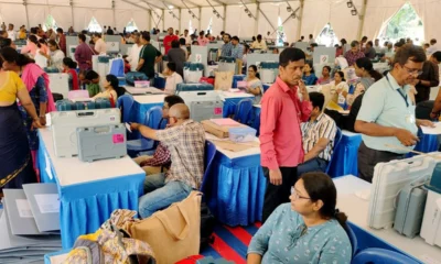 Karnataka has a voter turnout of 7.89% as of 9 AM