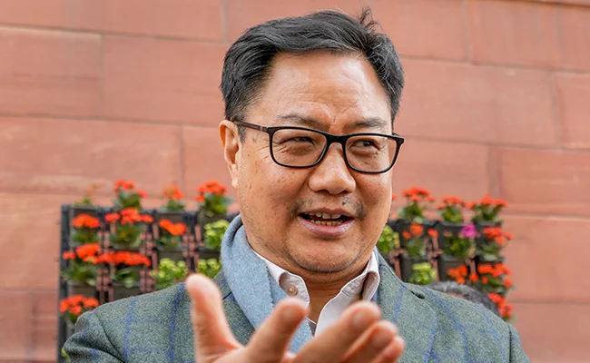 kiren rijiju earth sciences minister