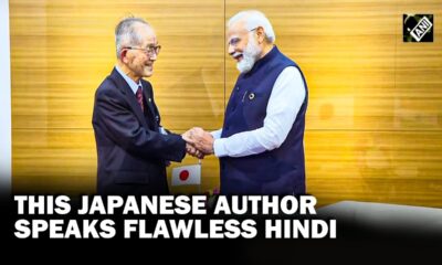 PM Narendra Modi meets Professor Tomio Mizokami in Japan