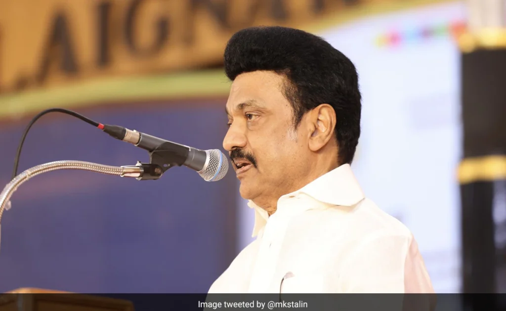 m k stalin dmk supremo
