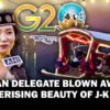 Korean Delegates dazzled by the illuminated Shikaras in Dal Lake (Video)