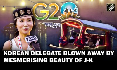 Korean Delegates dazzled by the illuminated Shikaras in Dal Lake (Video)