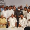 President Sharad Pawar may announce his successor tomorrow