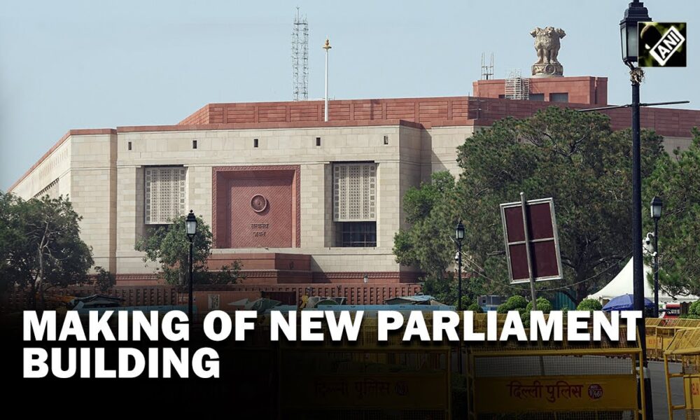 new indian parliament