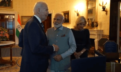 Bidens gave the PM a vintage camera and some Frost poems