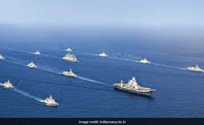 Navy conducts massive operation with two aircraft carriers & 35 jets