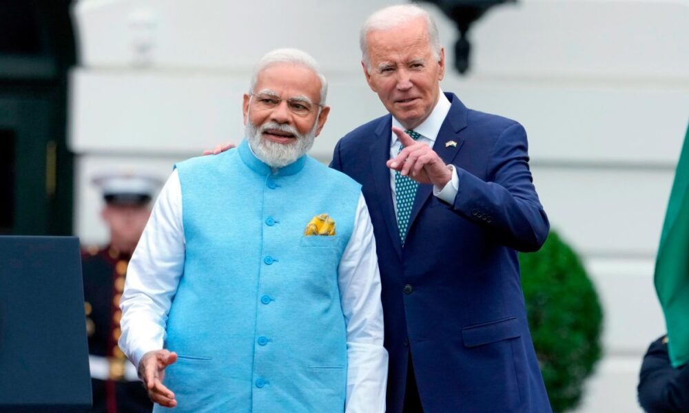 Modi expressed his gratitude towards Biden for warm welcome