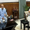 Sarma and Biren Singh meet during the unrest in Manipur
