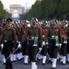 French bastille day rehearsal Indian Army