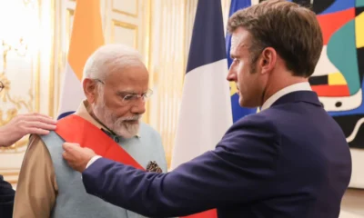 Narendra Modi Grand Cross of the Legion of distinction French honour