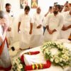 Oommen Chandy Funeral