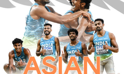 Indian men's 4x400 world athletics