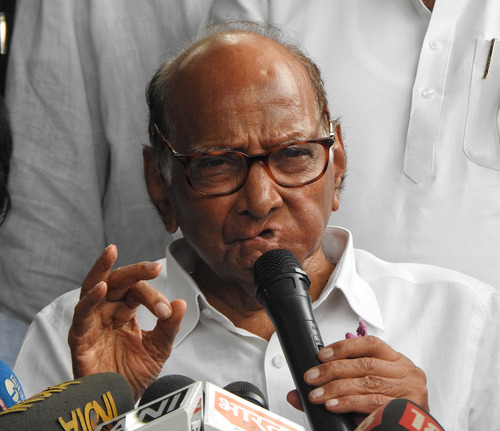 NCP Boss Sharad Pawar