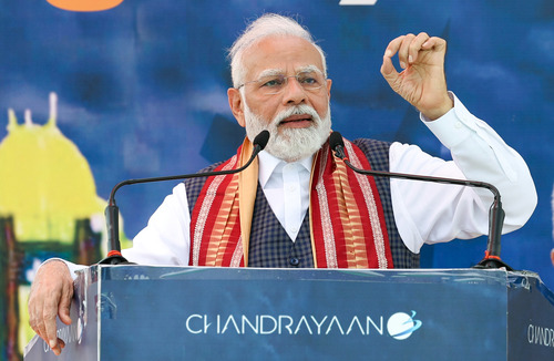 Combined effort to meet technical support made the Chandrayaan-3 a grand success, says PM