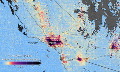 NASA showcases 1st images from pollution-monitoring instrument