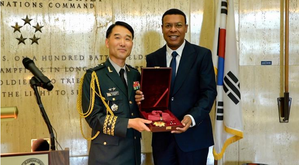 S.Korea delivers state medal for US General MacArthur after 74 yrs