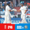 1st Test: Rahul’s unbeaten fifty, Iyer’s solid 34 help India inch closer to lead