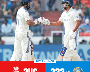 1st Test: Rahul’s unbeaten fifty, Iyer’s solid 34 help India inch closer to lead