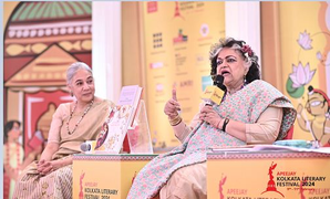 Historians Swapna Liddle, Alka Pande talk about Mughal art & architecture at AKLF