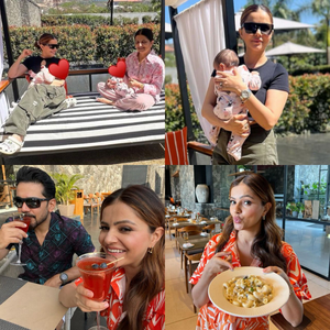 Rubina Dilaik shares adorable glimpse of her staycation with twins: ‘Family that travels together…’