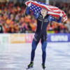 Stolz continues golden touch in World Cup speed skating