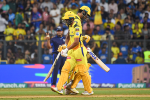 IPL 2024: Gaikwad, Dune fifties, Dhoni cameo help Chennai Super Kings reach 206/4 vs MI