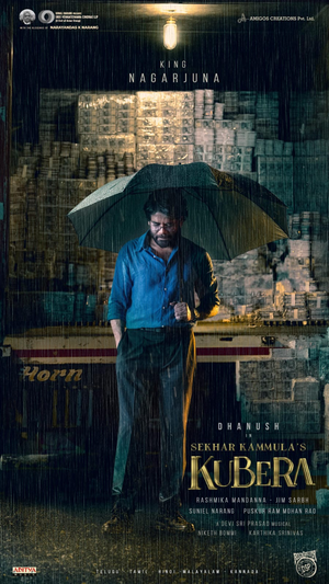 Nagarjuna Akkineni amps up curiosity in his 1st look from 'Kubera'