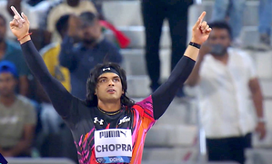 Diamond League: Neeraj Chopra finishes second in Doha, misses top spot by 0.2m