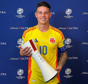 Rodriguez breaks Messi’s record of most assist in single edition of Copa America