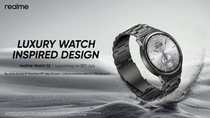 realme unveils Watch S2’s luxury design