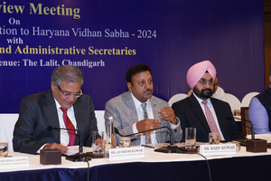 ECI reviews preparations for Haryana Assembly elections