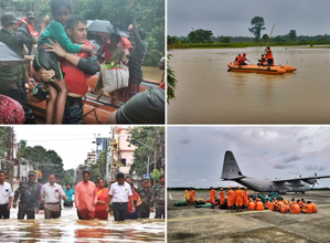 Tripura flood situation remains grim, more NDRF teams deployed